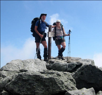 L and K, Mount Washington, White Mountains, AT, New Hampshire