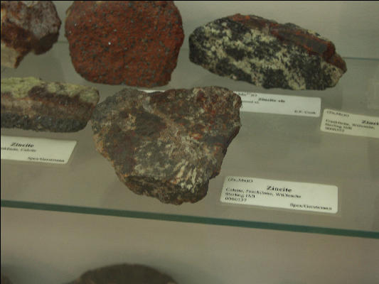 PICT0751 Zincite Franklin Mineral Museum New Jersey