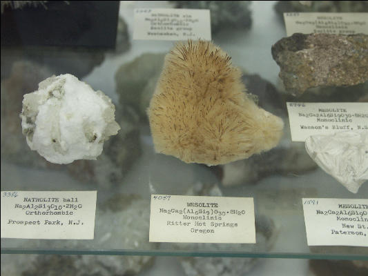 PICT0770 Mesolite Franklin Mineral Museum New Jersey