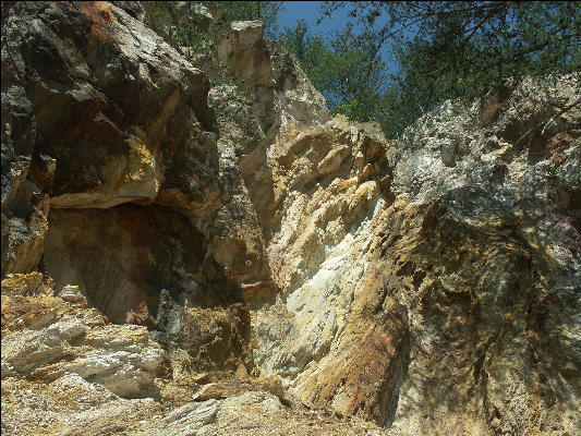 Pict4850 Pyrophyllite Occoneechee Mountain Hillsborough NC