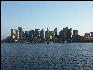 PICT6022 Skyline From Harbor At Sunset Boston 