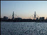 PICT6083 Zakim Bunker Hill Bridge From Harbor At Sunset Boston 