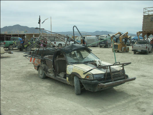 Pict8828 Art Car Burning Man Black Rock City Nevada