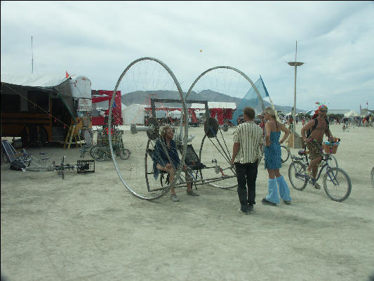 Pict8841 Self Propelled Vehicle Burning Man Black Rock City Nevada