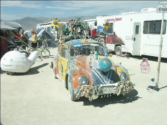 Pict9184 Art Car Burning Man Black Rock City Nevada