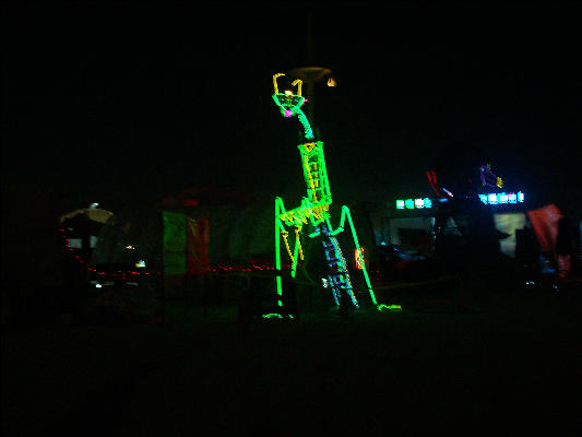 PICT8551 Night Art Burning Man Black Rock City Nevada