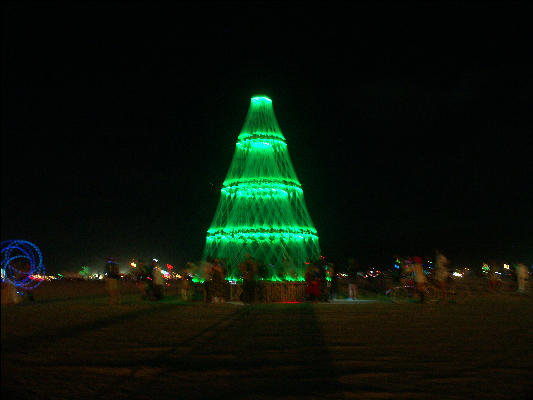 PICT8596 Night Art Burning Man Black Rock City Nevada