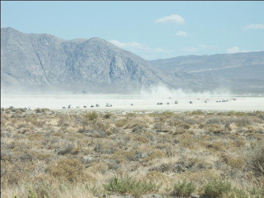 PICT1393 Cars Into Burning Man Black Rock City Nevada
