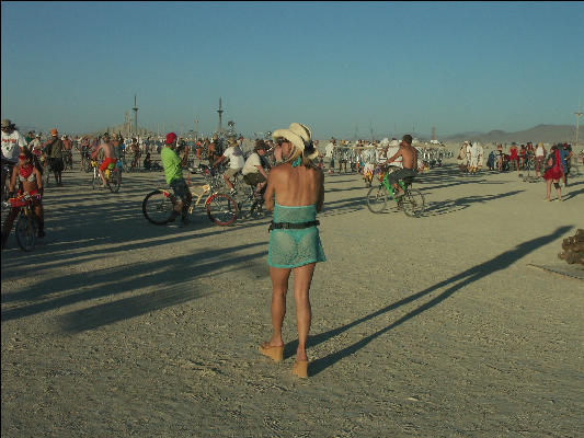 PICT8443 Spectator Burning Man Black Rock City Nevada