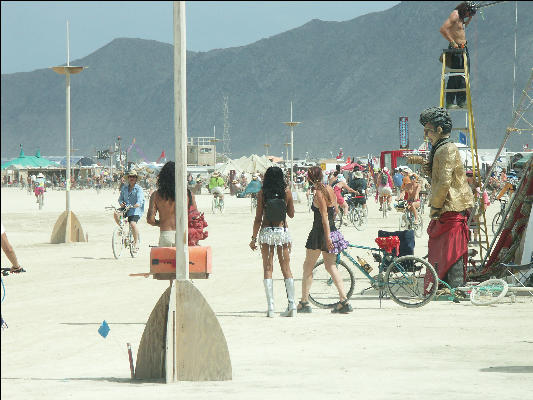 Pict8989 Esplanade Burning Man Black Rock City Nevada