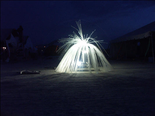 Pict9013 Night Art Burning Man Black Rock City Nevada