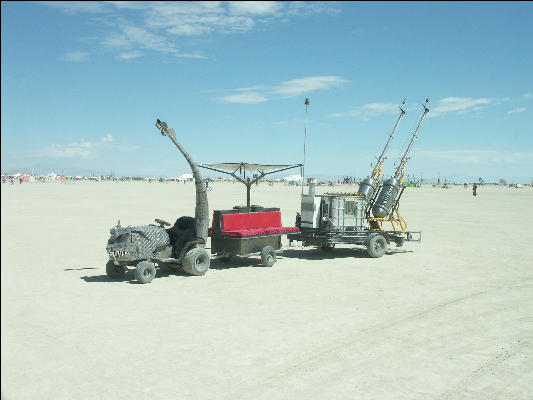 Pict9194 Flame Thrower Burning Man Black Rock City Nevada