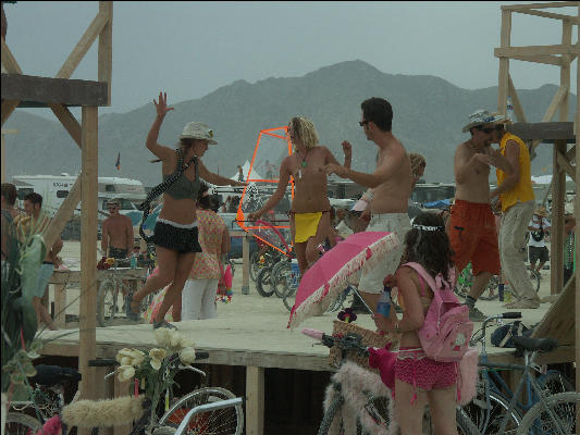 Pict9243 Dance Party Burning Man Black Rock City Nevada