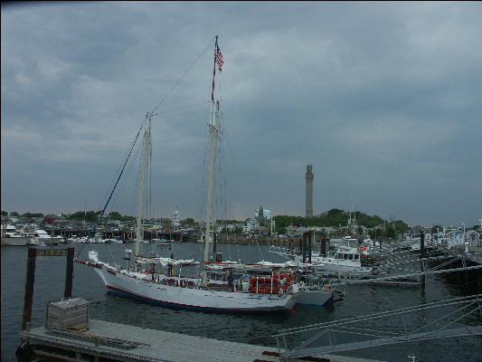 PICT5785 Pilgrim's Monument and Harbor Provincetown Cape Cod 