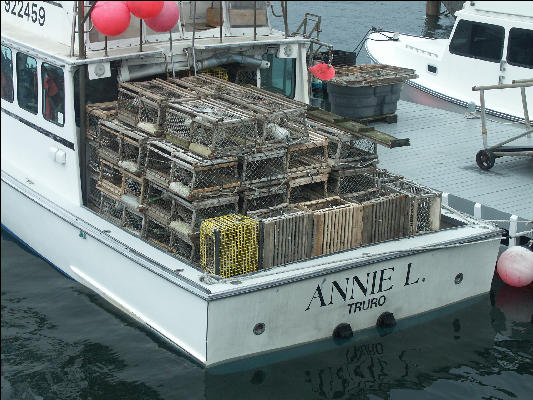 PICT5791 Loaded with Lobster Traps Provincetown Cape Cod 