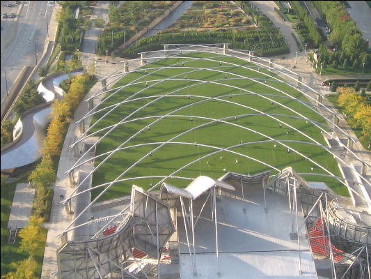 IMG 1356 Jay Pritzker Pavilion And Great Lawn Chicago 