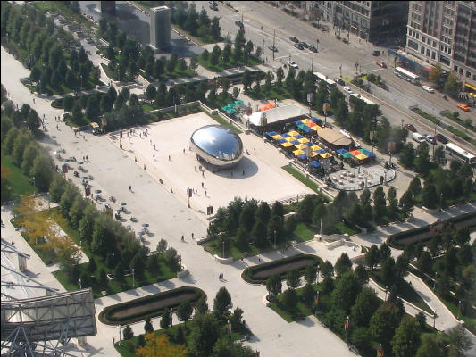 IMG 1364 SBC Plaza Cloud Gate Millennium Park Chicago 