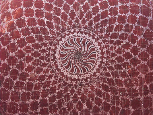 Pict3924 Taj Mosque Ceiling Agra