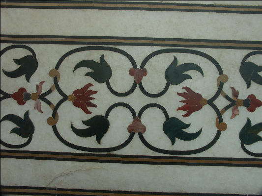 Pict3965 Taj Mahal Pietra Dura Detail Agra