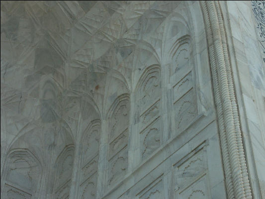 Pict4005 Taj Mahal Stone Work Details Agra