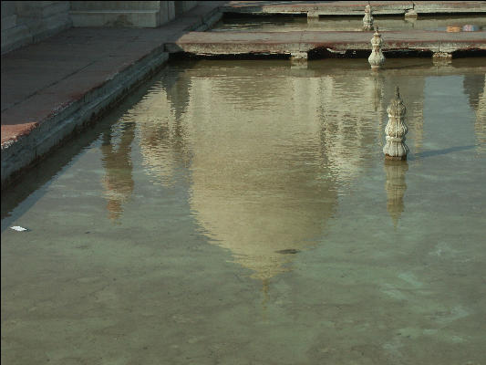 Pict4097 Taj Mahal Reflection Agra