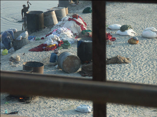 Pict4234 Doing Laundry In Yamuna River Agra