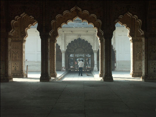 Pict0614 Red Fort Arches Delhi