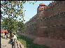 Pict0681 Wall Red Fort Delhi