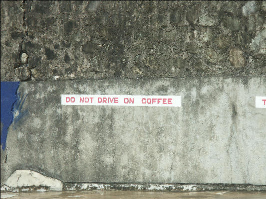 Pict6310 Coffee Sign Mavis Bank Blue Mountains Jamaica 