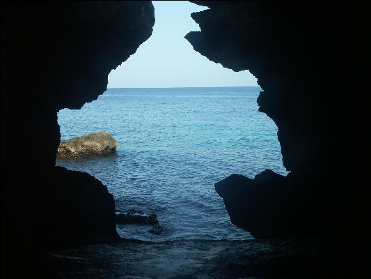 Pict8365 Ocean From Cave West End Negril Jamaica