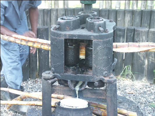 Pict7443 Sugar Cane Press Closeup Appleton Rum Jamaica