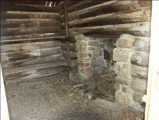 PICT0203 Soliders Hut Interior Morristown National Historical Park New Jersey