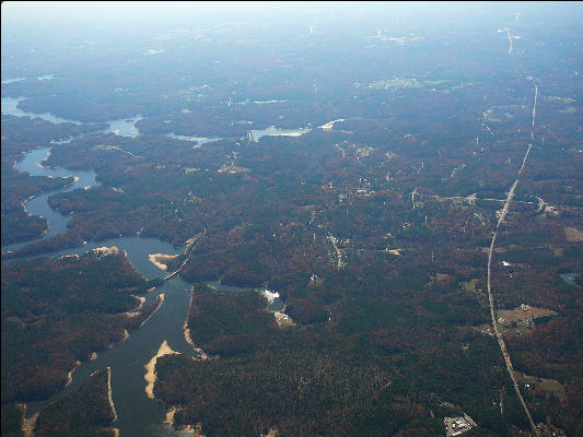 P1020142 Falls Lake Drought Plane Trip Durham To Kitty Hawk