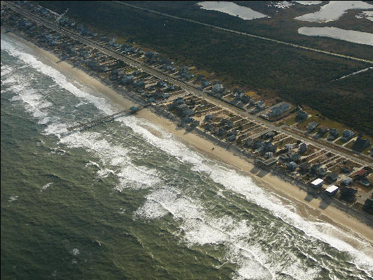 P1020323 Ocean Shoreline Plane Trip Durham To Kitty Hawk