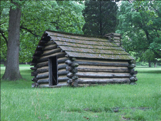 Pict4567 Reconstructed Hut Valley Forge Pennsylvania