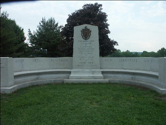 Pict4645 Massachusetts Memorial Valley Forge Pennsylvania