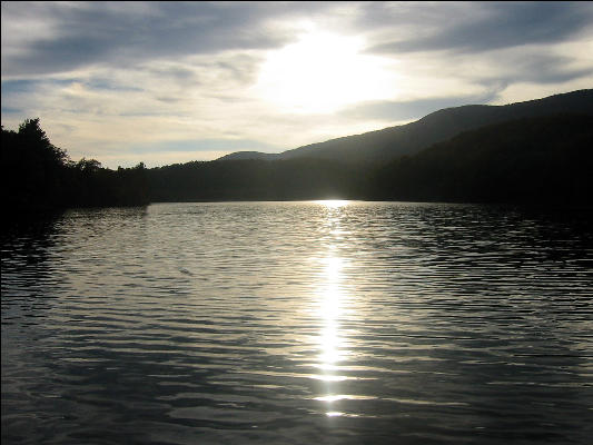 Lake, Douthat State Park
