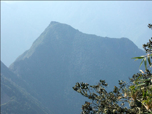 View of Machu Picchu from Inca Trail